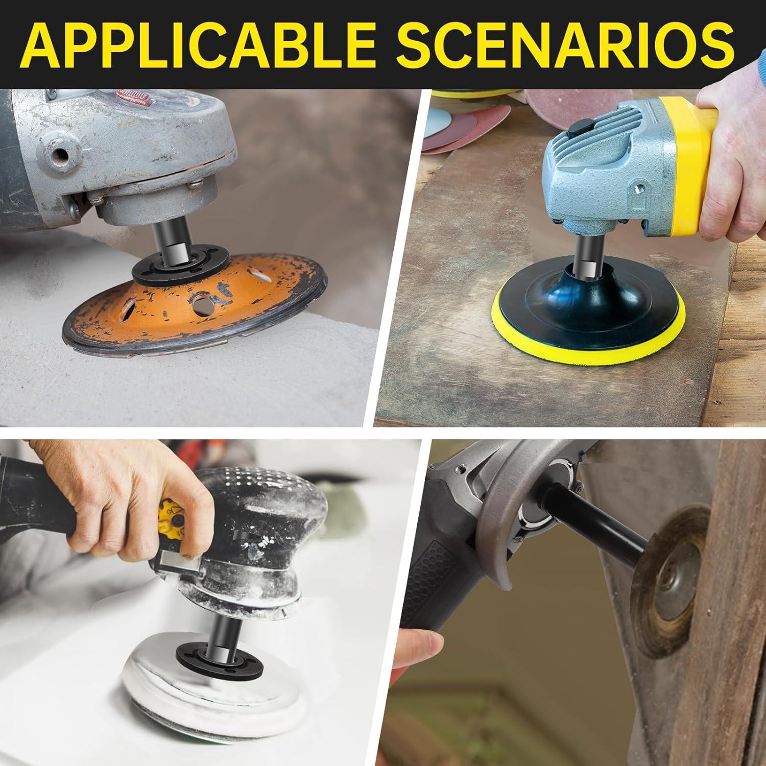 Kit Accesorios Amoladora Angular Boounyatin 5/8"-11 3 Varillas