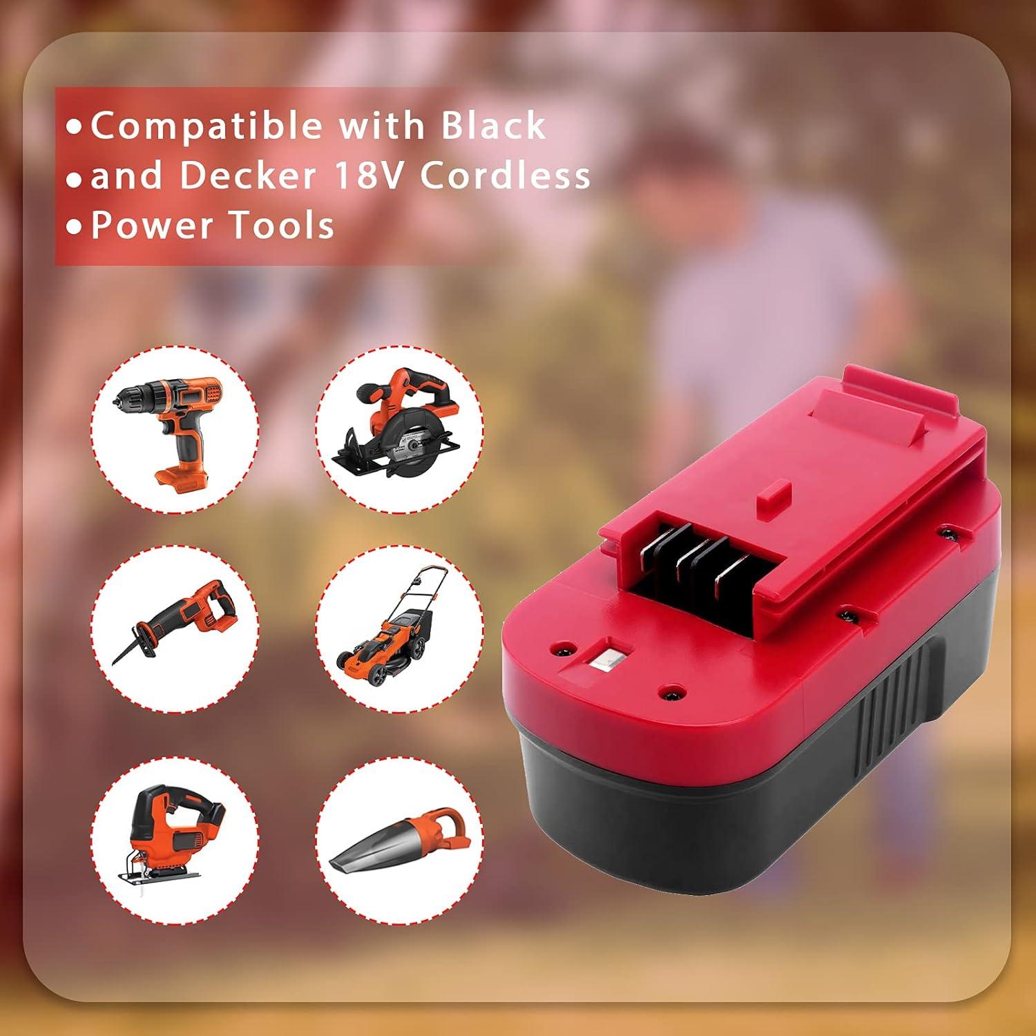 Batería Recargable 18V 4500mAh HPB18 Rojo - Black & Decker
