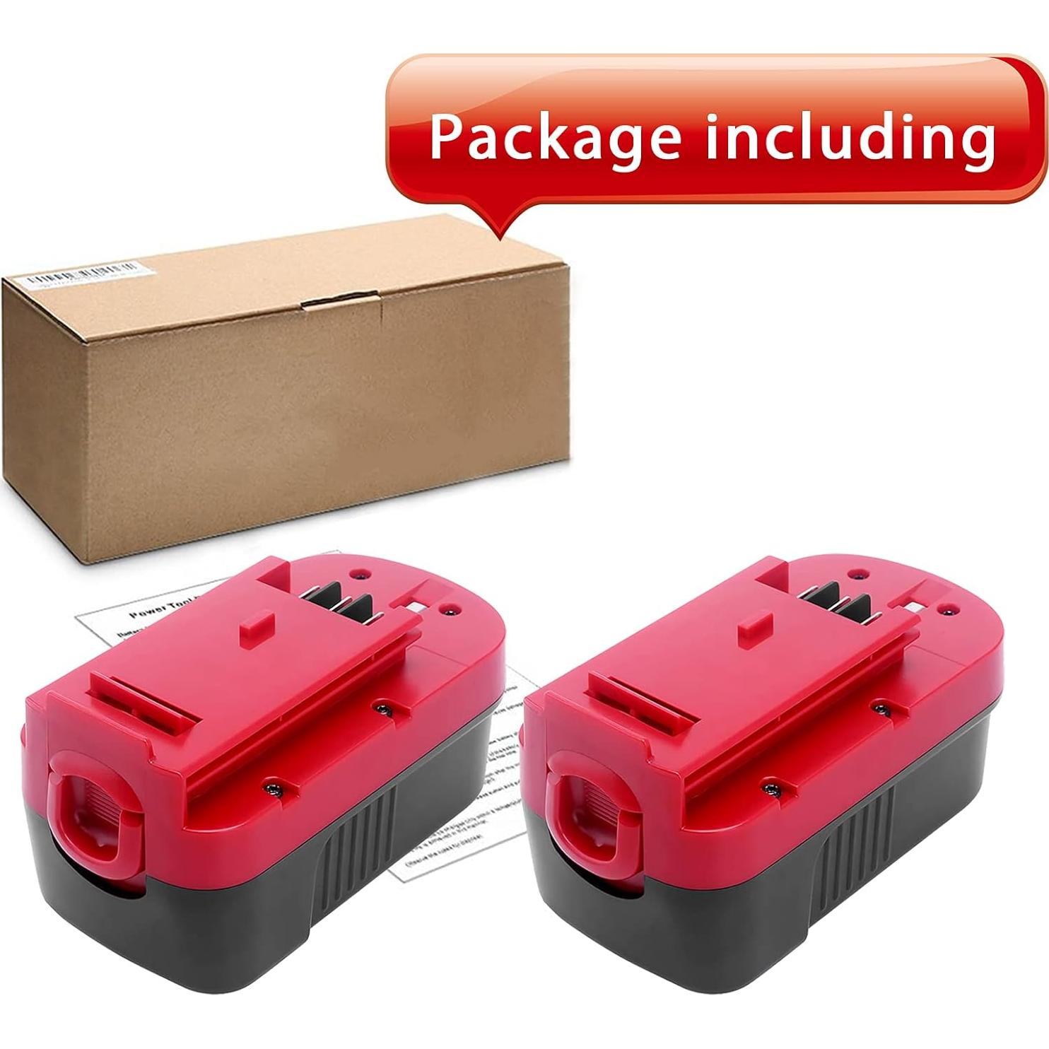 Batería Recargable 18V 4500mAh HPB18 Rojo - Black & Decker