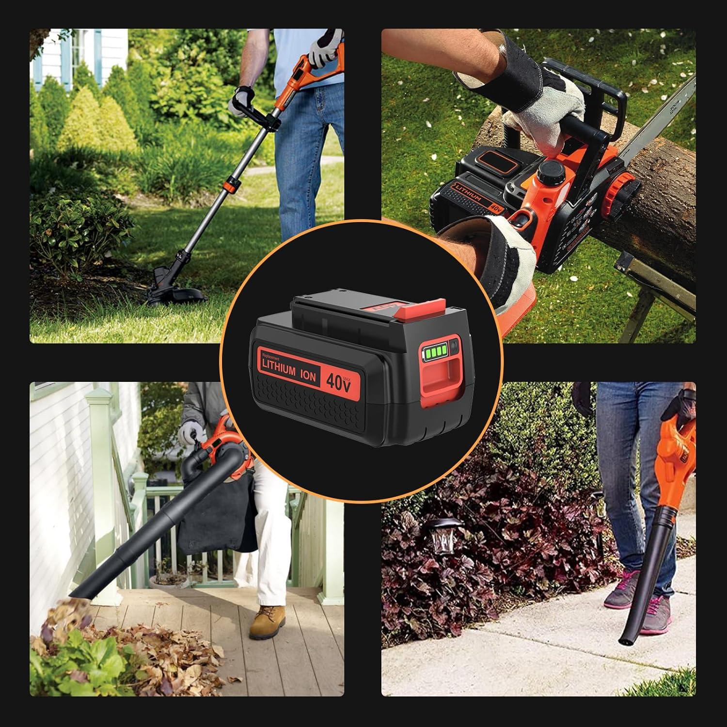 Batería de Reemplazo 3600mAh Black and Decker 40V Amarillo