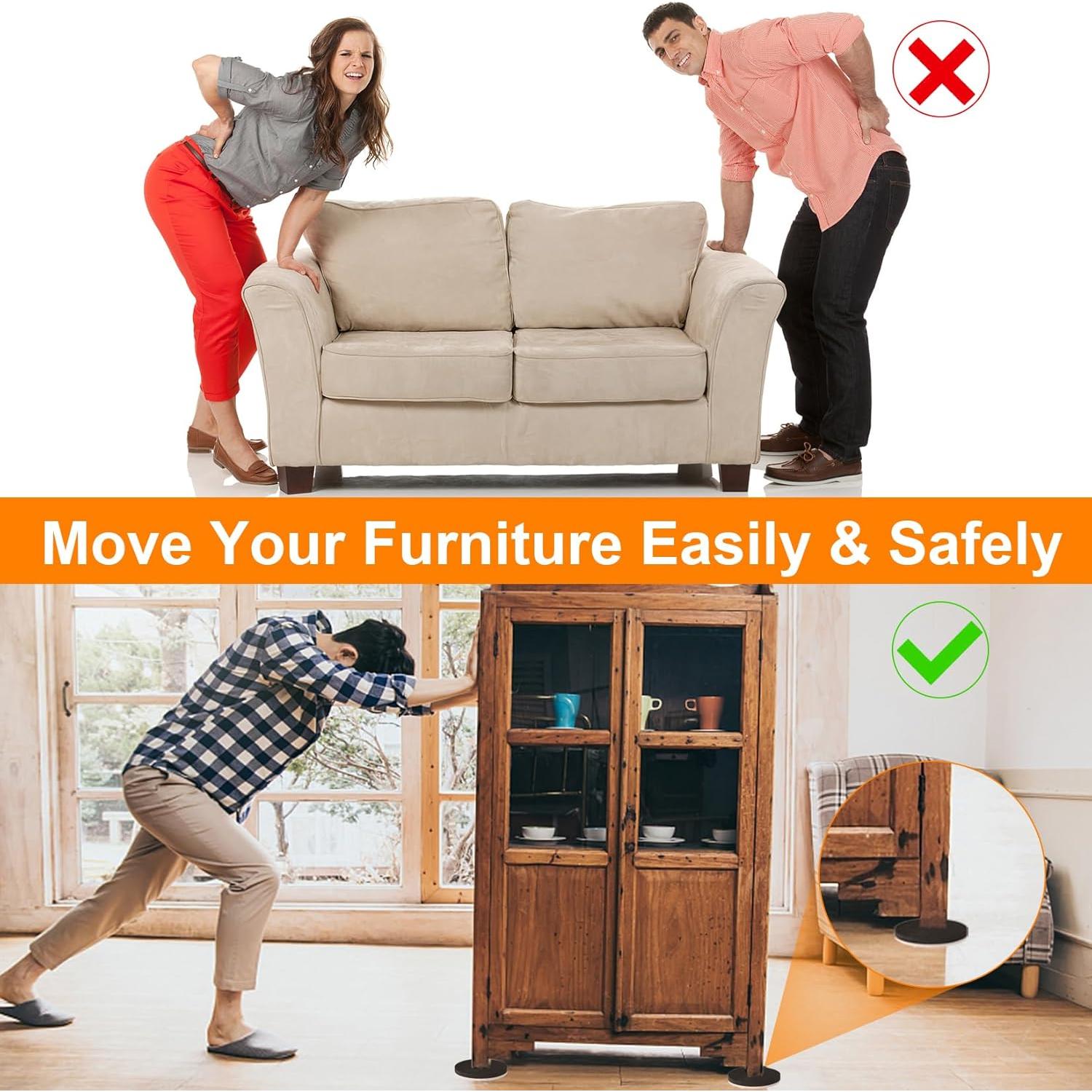 Deslizadores de Muebles de Fieltro EASTWONDER 16 PCS 7.62 cm