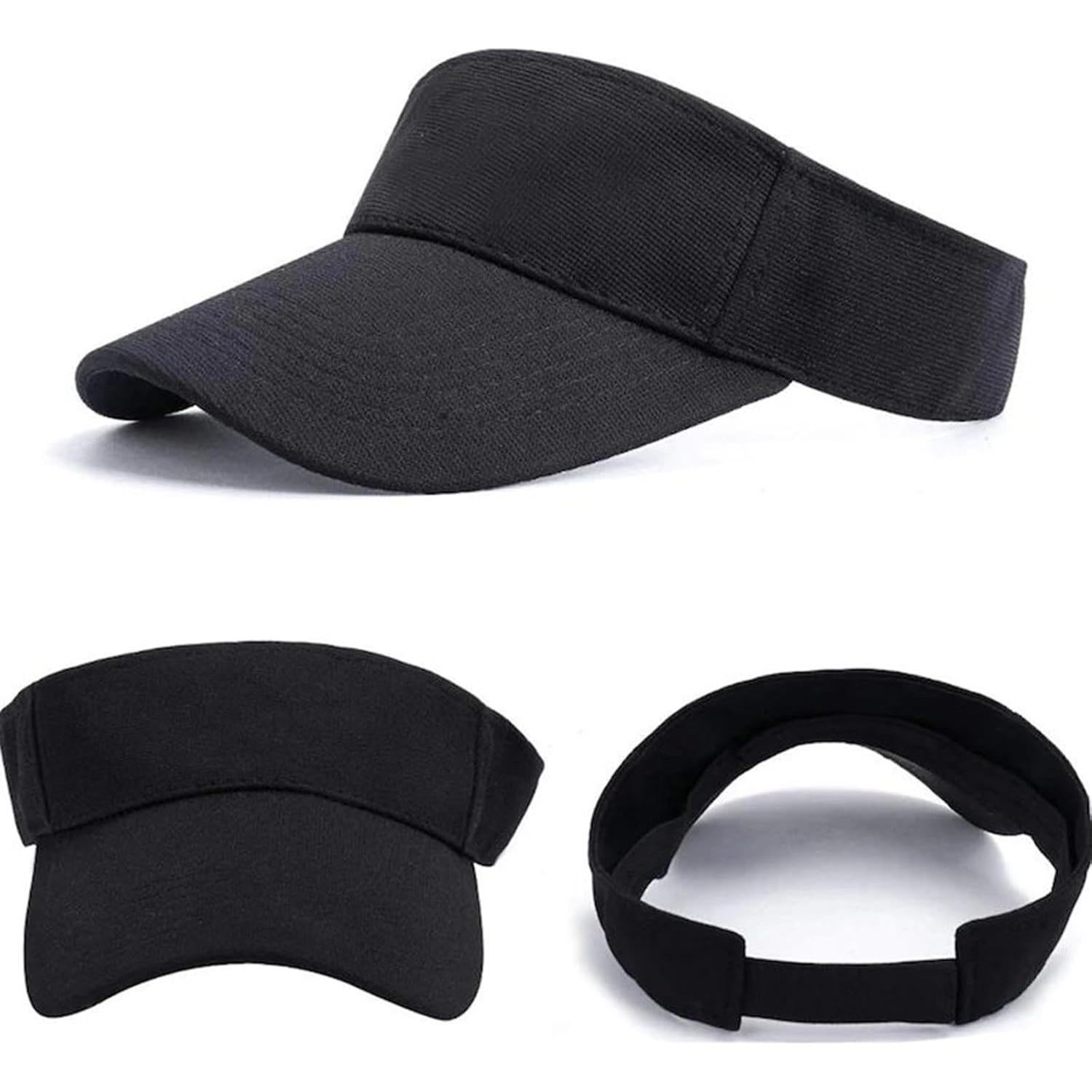 8 Gorras Visera Deportiva Unisex Ajustables - Gorro de Sol