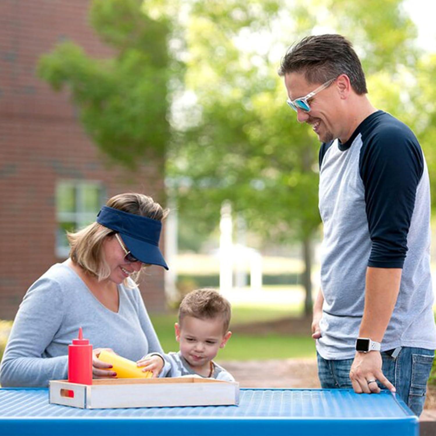 8 Gorras Visera Deportiva Unisex Ajustables - Gorro de Sol