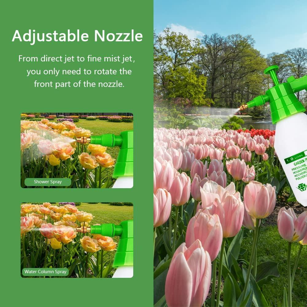 Pulverizador de Jardín Munyonyo PH-1.5L 1.89L Verde Ajustable