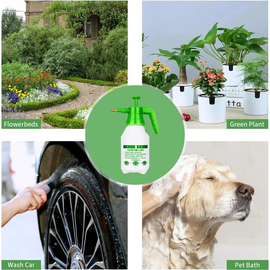 Pulverizador de Jardín Munyonyo PH-1.5L 1.89L Verde Ajustable