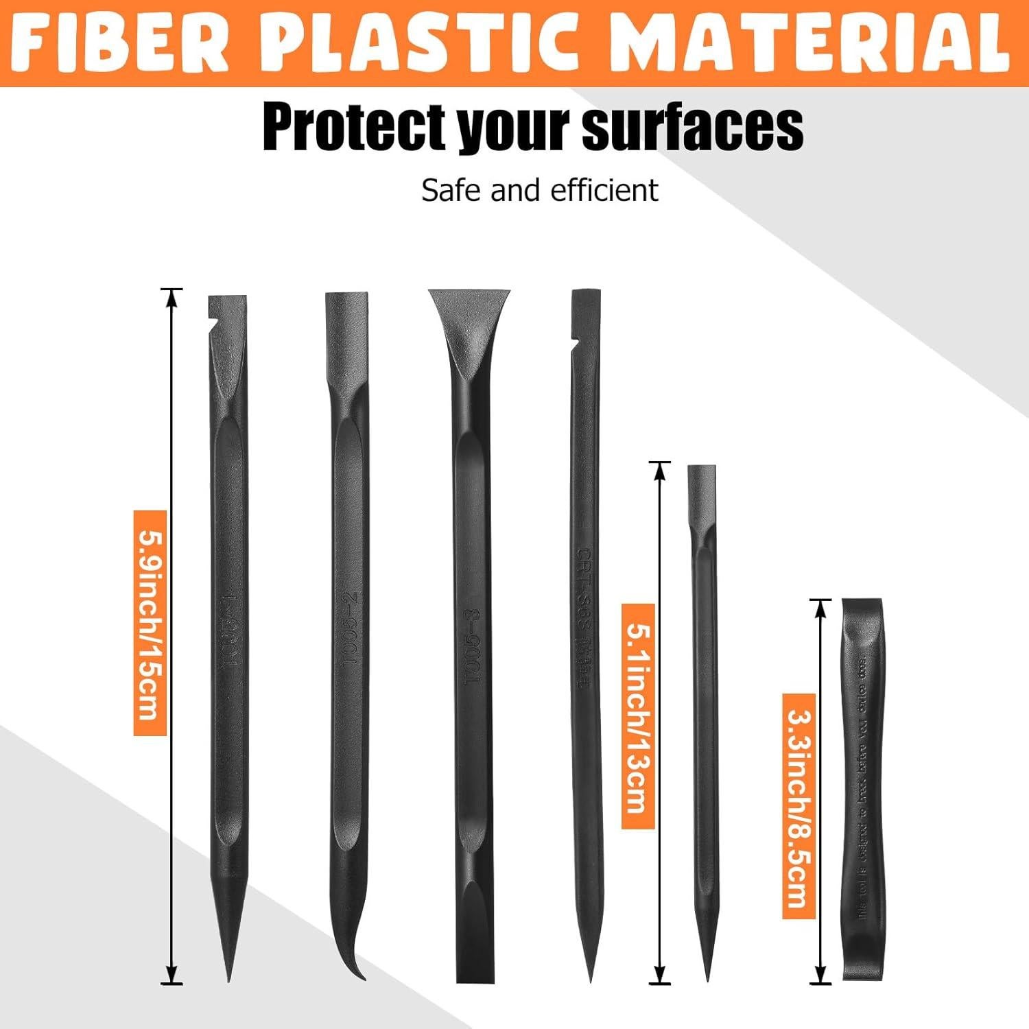 Kit de Limpieza 9 Piezas Tallew Raspadores de Plástico