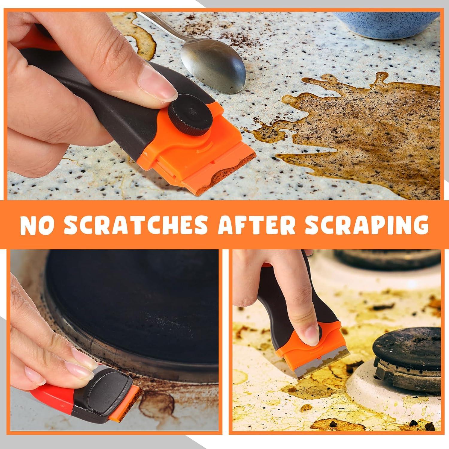 Kit de Limpieza 9 Piezas Tallew Raspadores de Plástico