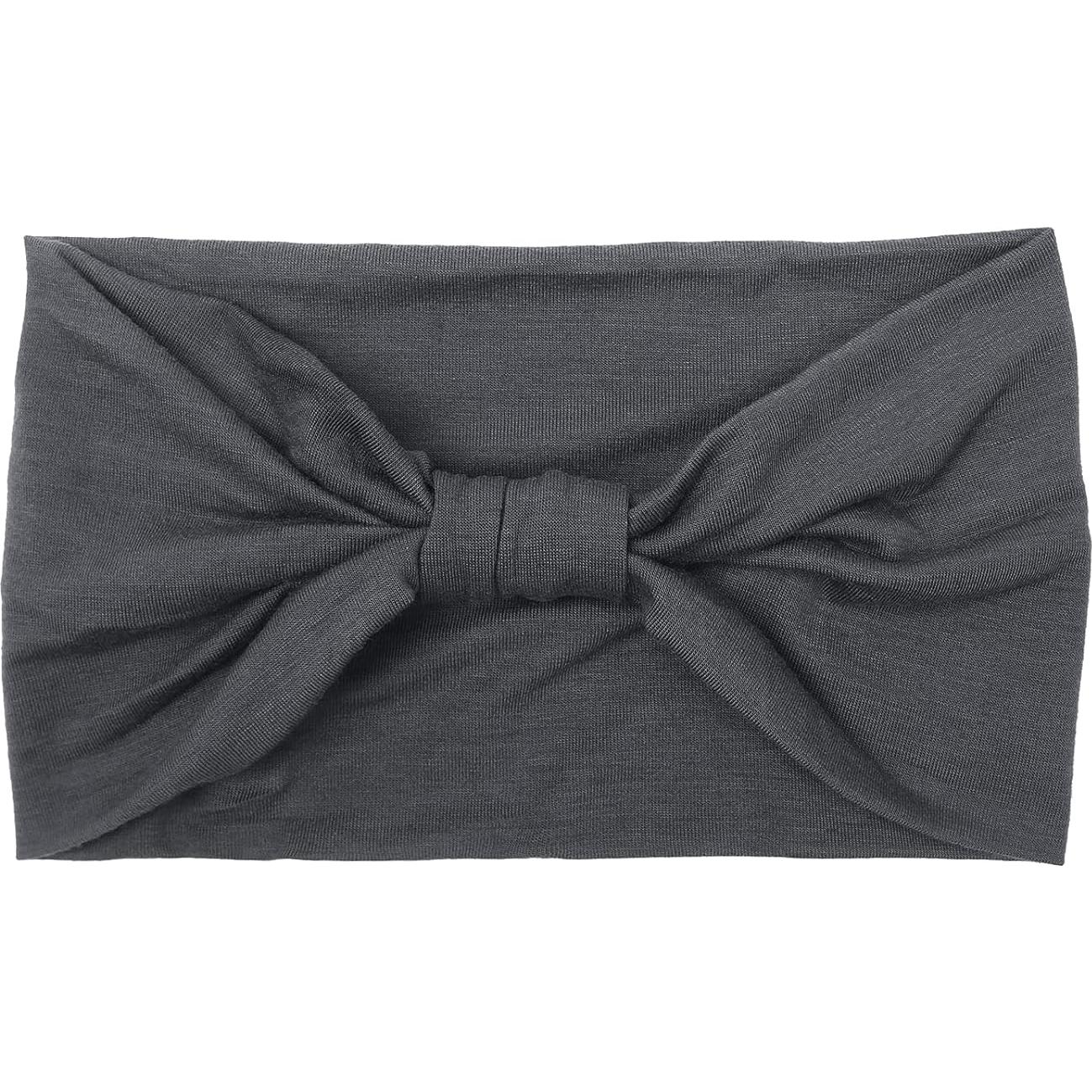 Cintas para la cabeza Huachi Anchas 4 Piezas Negro y Colores