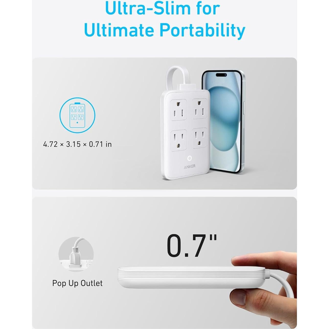 Estación de Carga Anker 20W 8-en-1 USB-C para iPhone 15