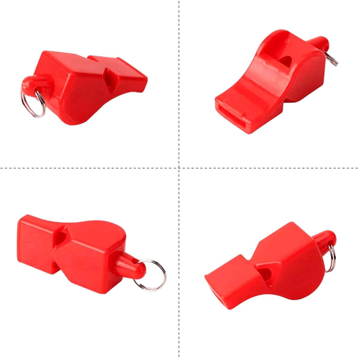 Silbato Deportivo 2LL4HM Rojo - Sonido Fuerte y Duradero