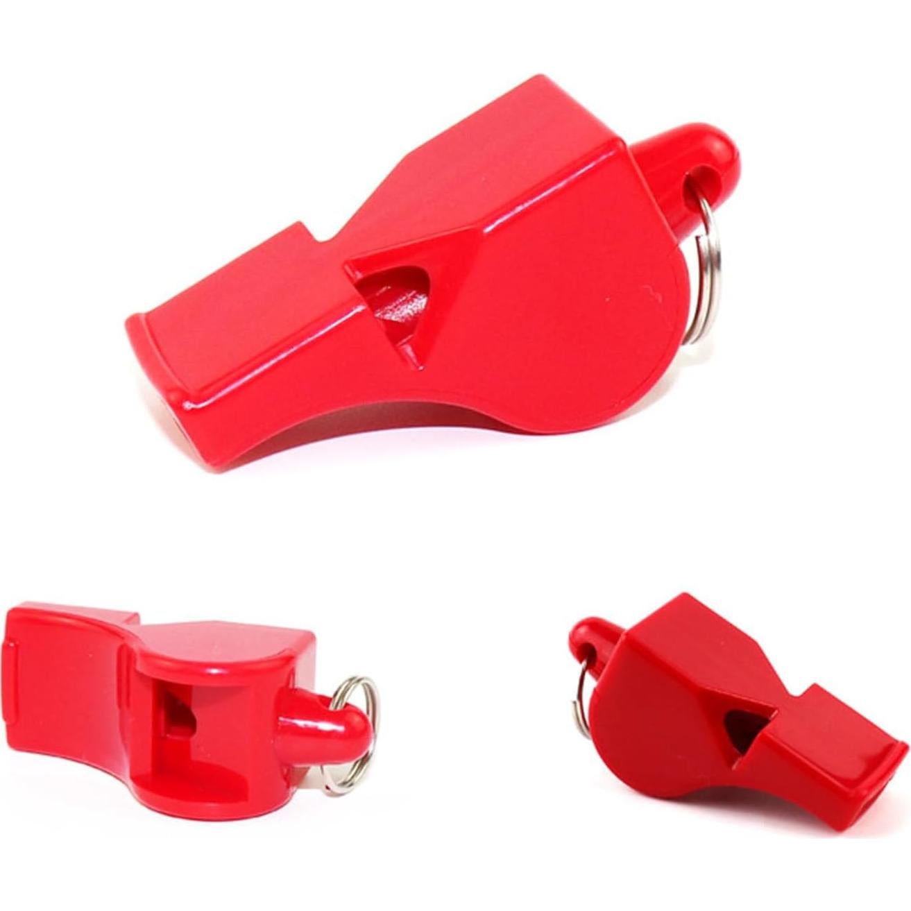 Silbato Deportivo 2LL4HM Rojo - Sonido Fuerte y Duradero