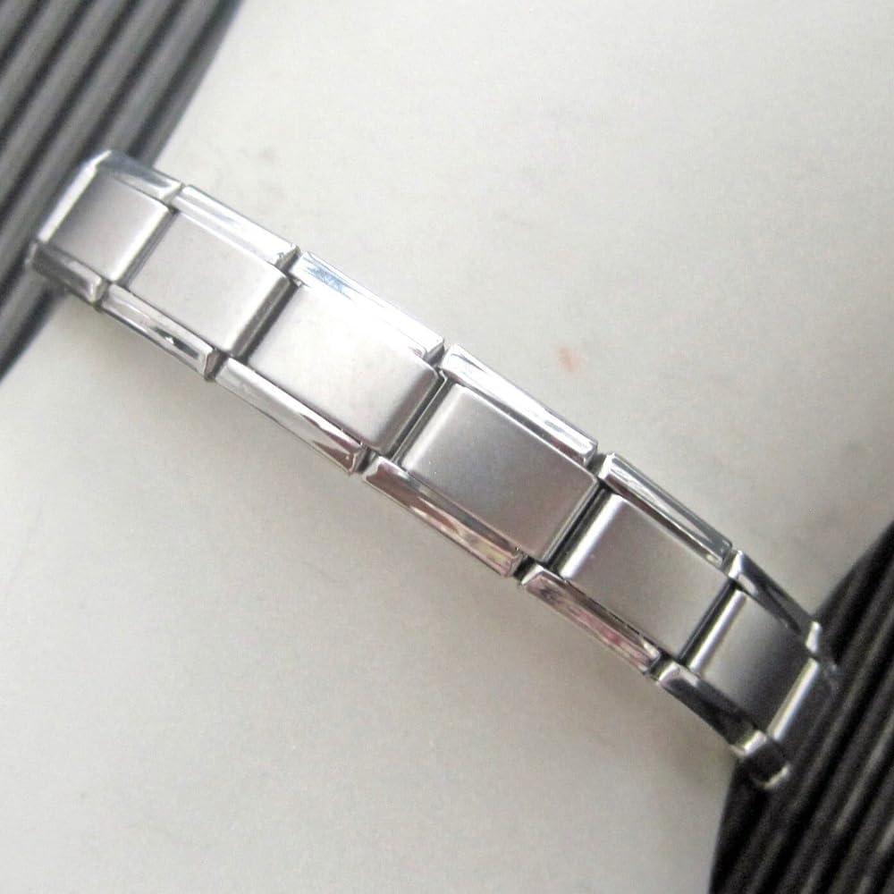 Pulsera de Encanto Italiana UNY JEWEL 9mm Acero Inoxidable DIY