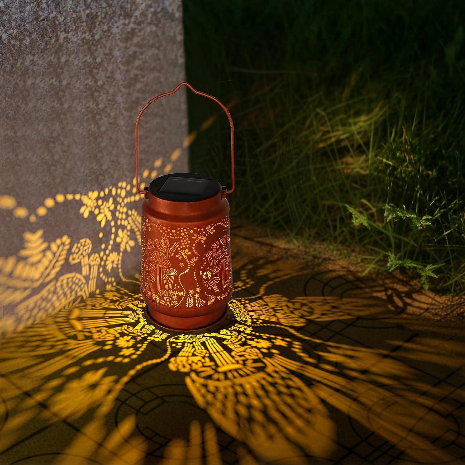 Linternas Solares Colgantes YWYWLED - Decorativas para Jardín