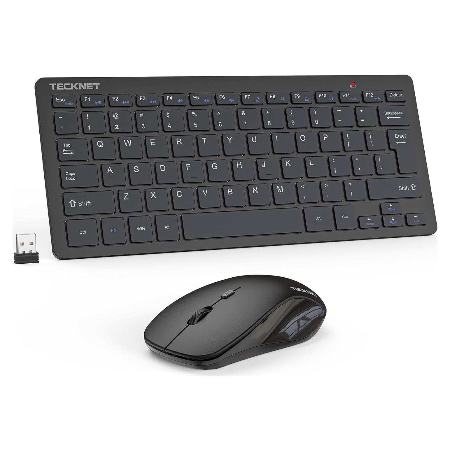 Combo Teclado y Ratón Inalámbrico TECKNET X315 Negro