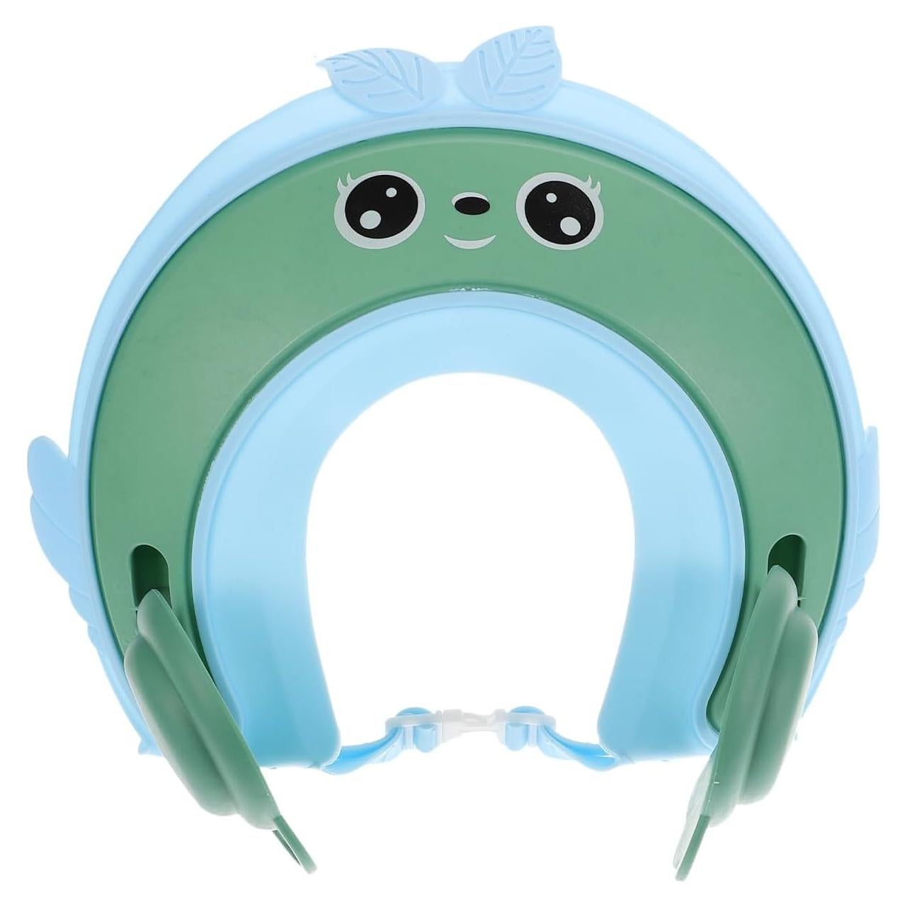 Gorro de Ducha Ajustable PLAFOPE para Bebés - Azul Cielo