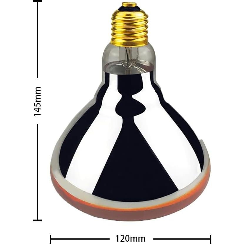 Lámpara de Calor Infrarroja Roja BONGBADA PAR38 250W