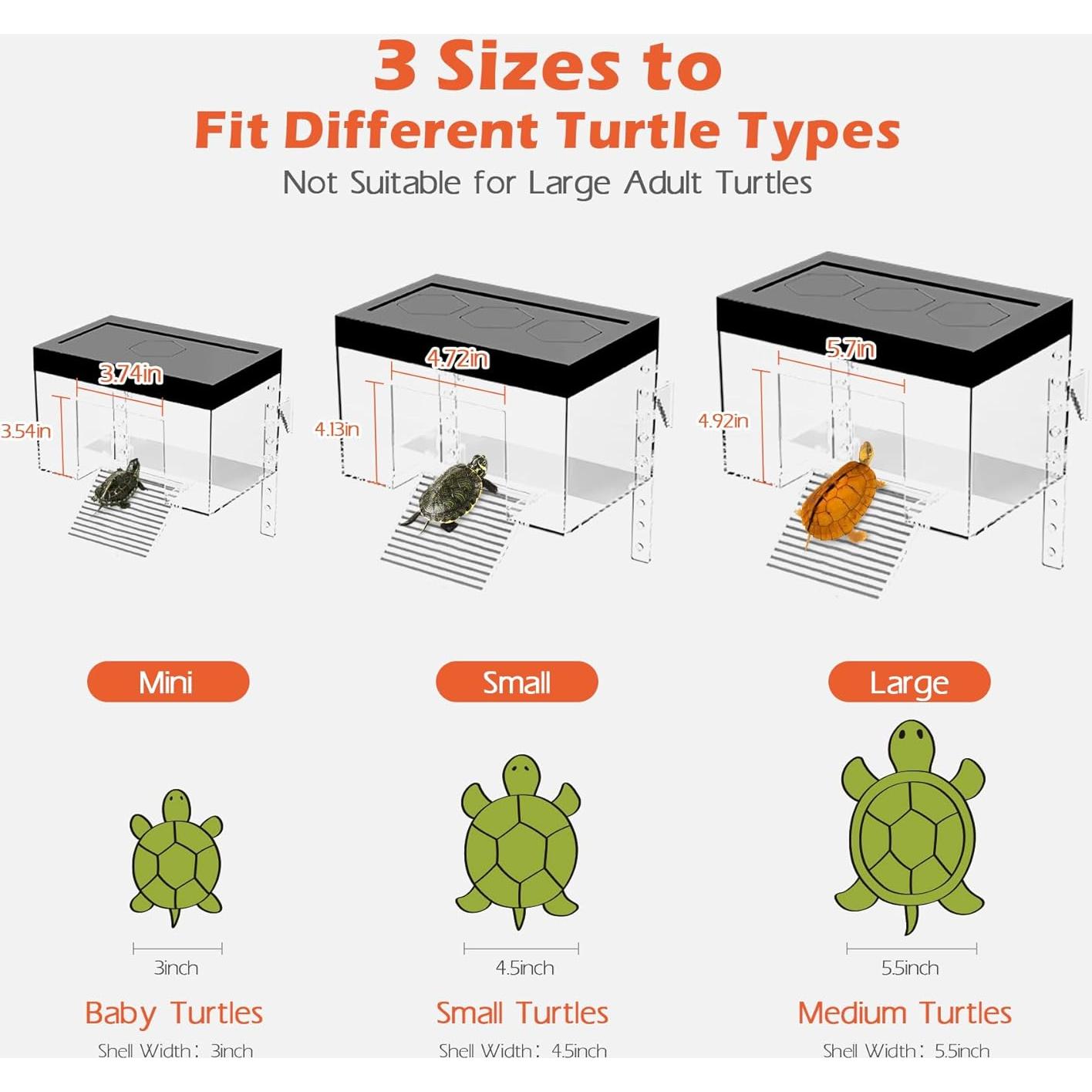 Plataforma de Sol para Tortugas AZV Mini 14x19.8cm Acuario