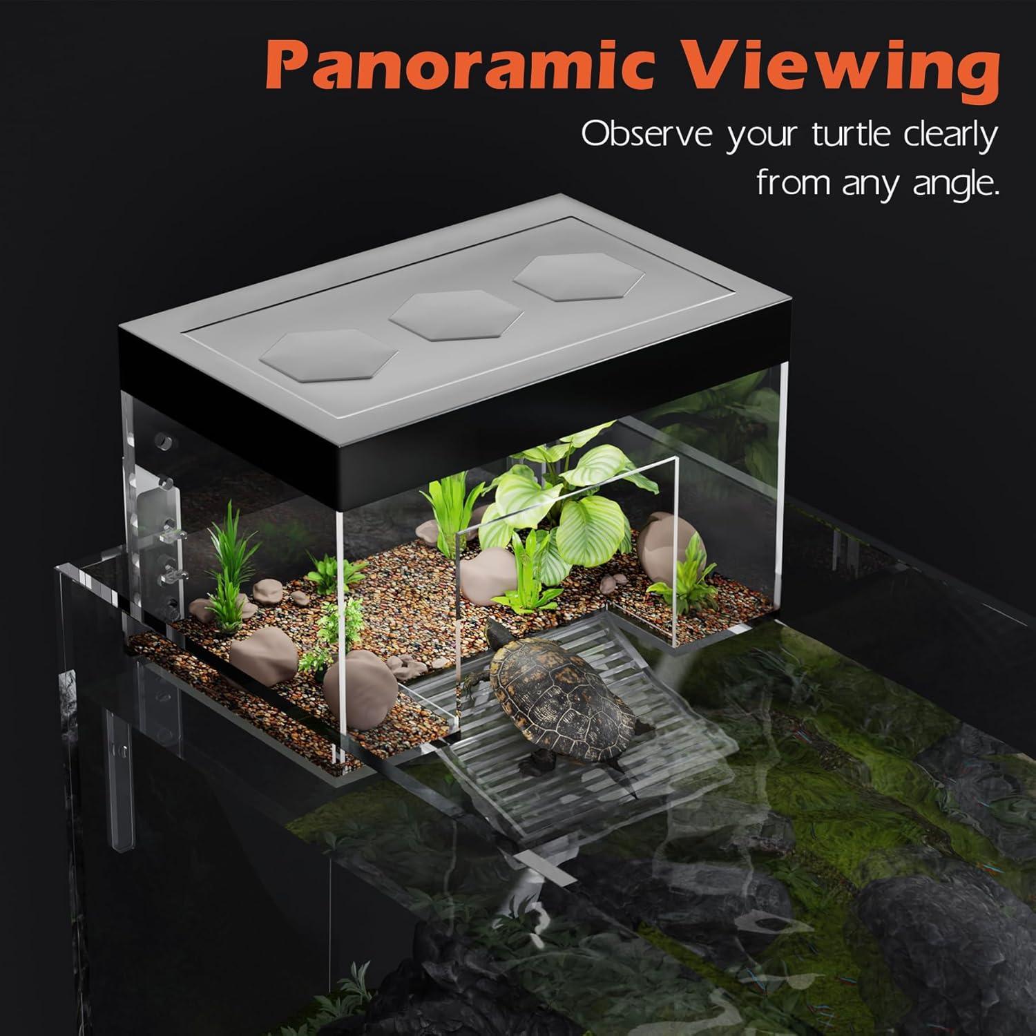 Plataforma de Sol para Tortugas AZV Mini 14x19.8cm Acuario