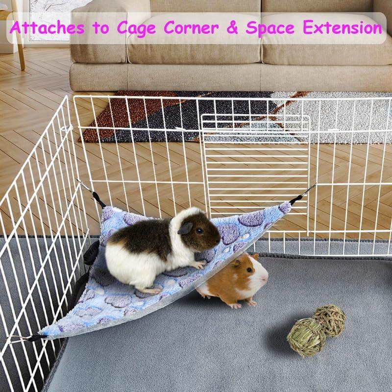 Hamaca de Esquina Colgante GOMICRAFT para Roedores Pequeños S