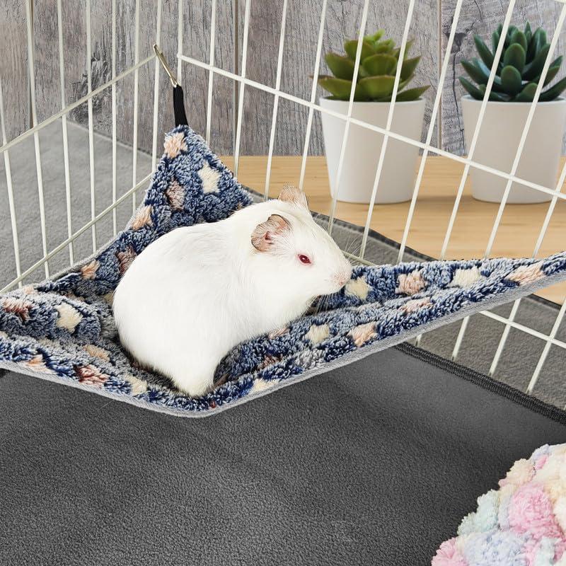 Hamaca de Esquina Colgante GOMICRAFT para Roedores Pequeños S