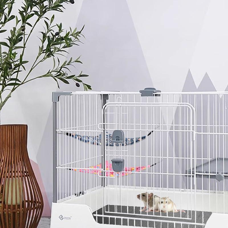 Hamaca de Esquina Colgante GOMICRAFT para Roedores Pequeños S