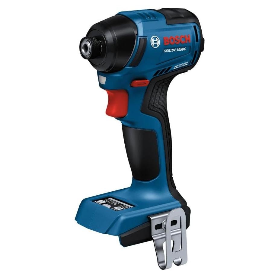 Destornillador de Impacto Sin Escobillas Bosch GDR18V-1950C 18V