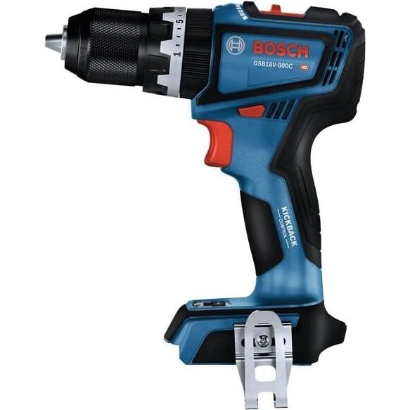 Taladro Percutor Bosch GSB18V-800CN 18V Sin Escobillas 1/2"
