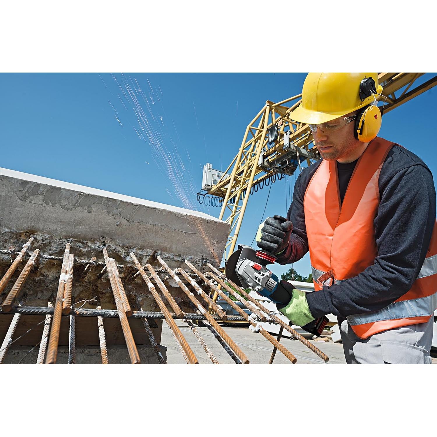 Amoladora Angular Inalámbrica Bosch GWS18V-45CN 18V 4.5"