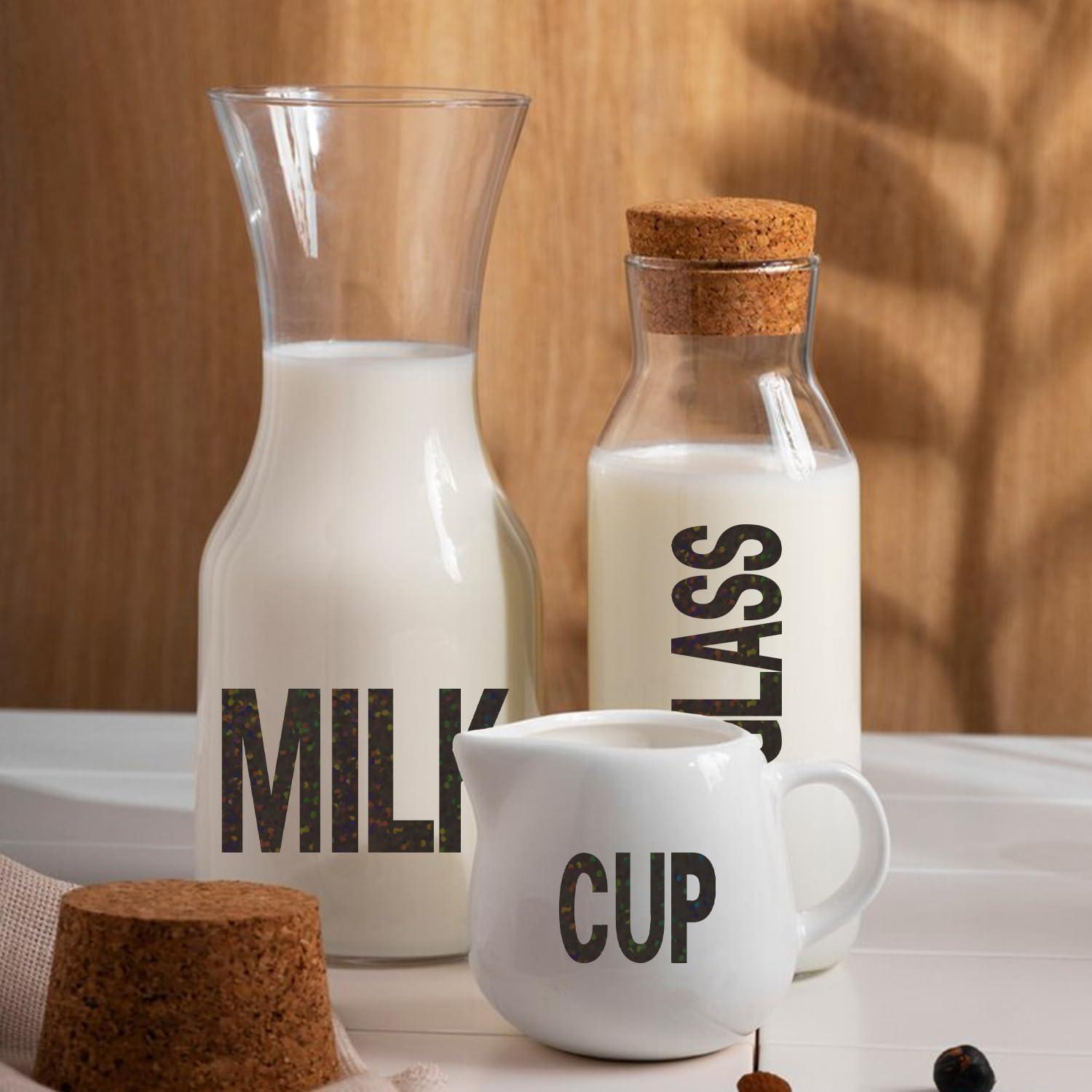 Calcomanías de Letras Negras Starboling 5cm y 2.5cm para Manualidades