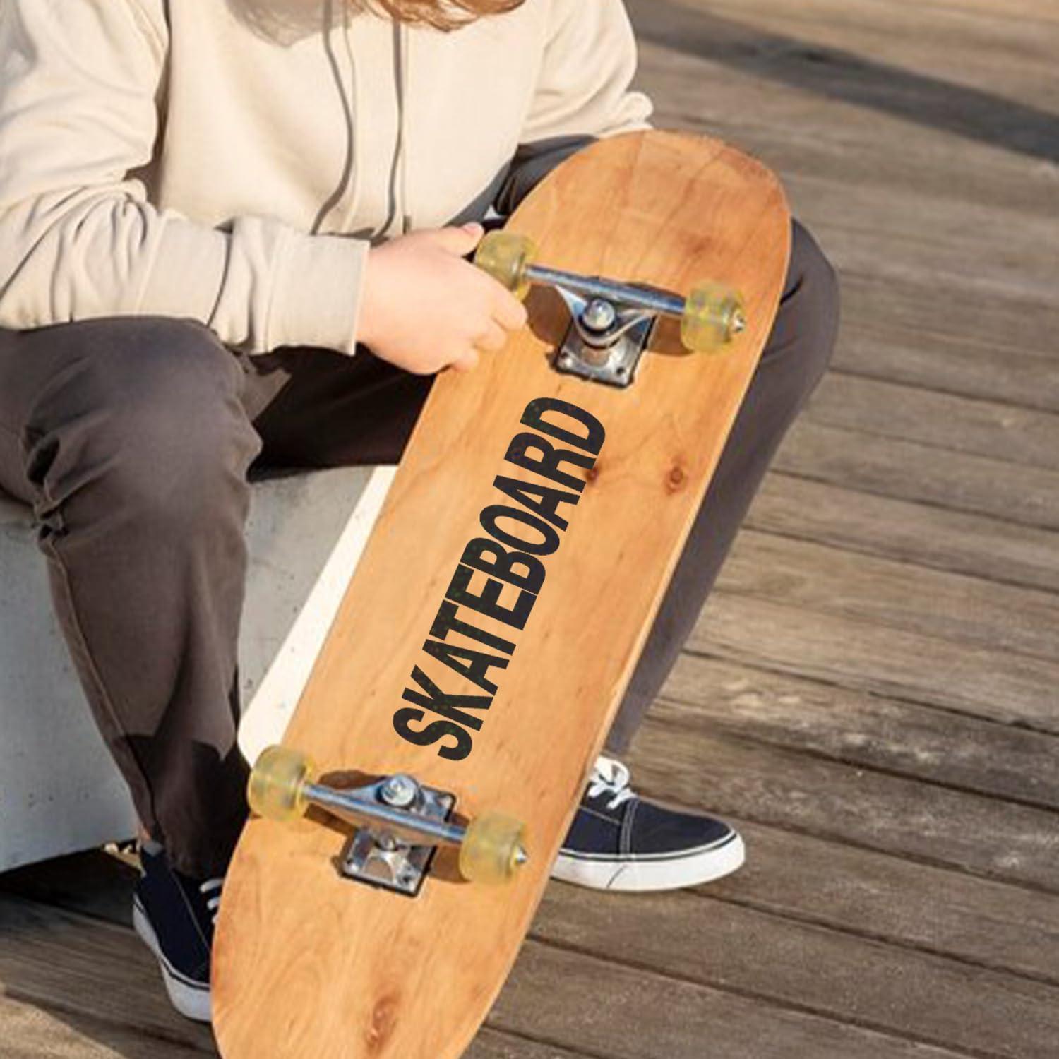 Calcomanías de Letras Negras Starboling 5cm y 2.5cm para Manualidades