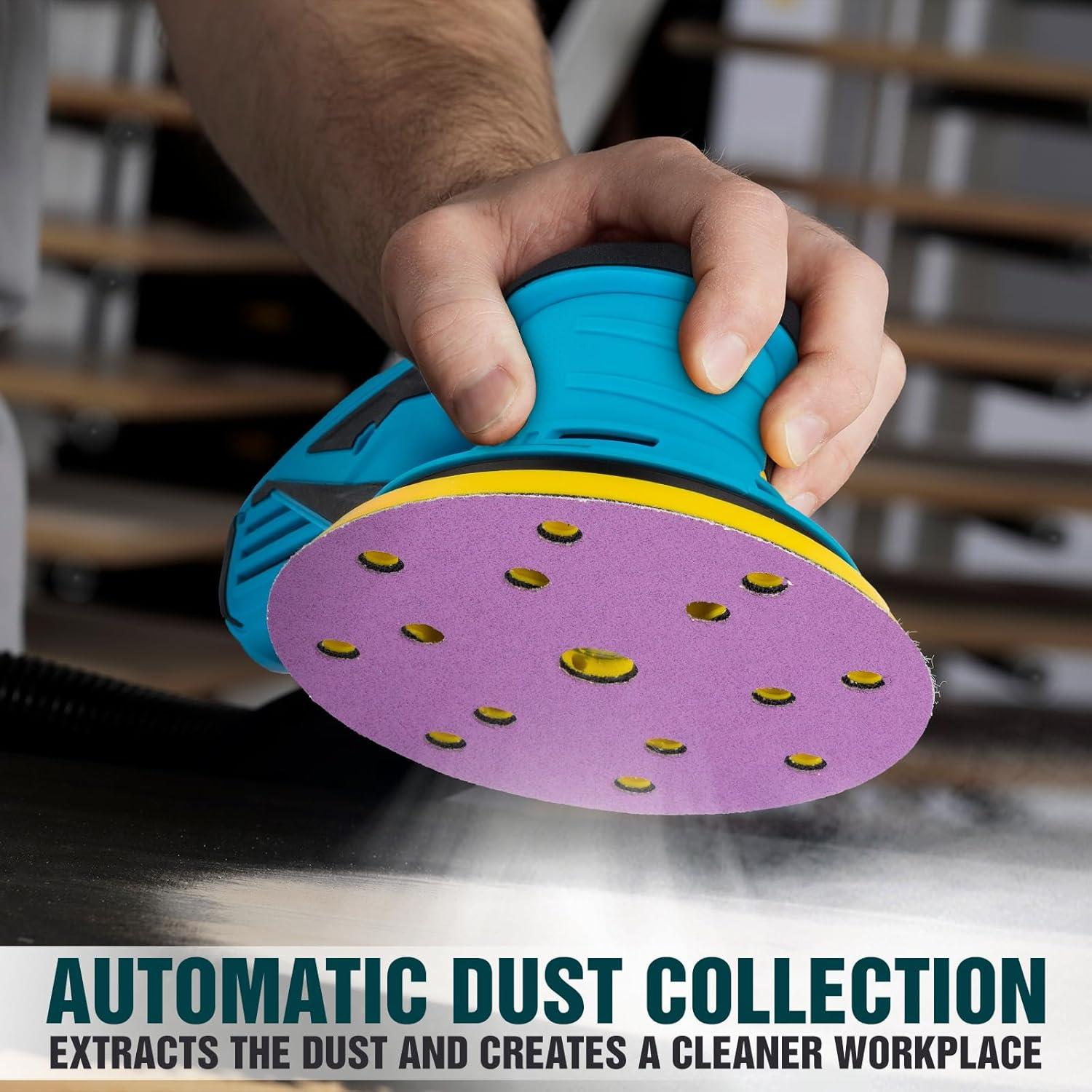 Lijadora Orbital Eléctrica Autolock 350W 10000RPM 5-6"