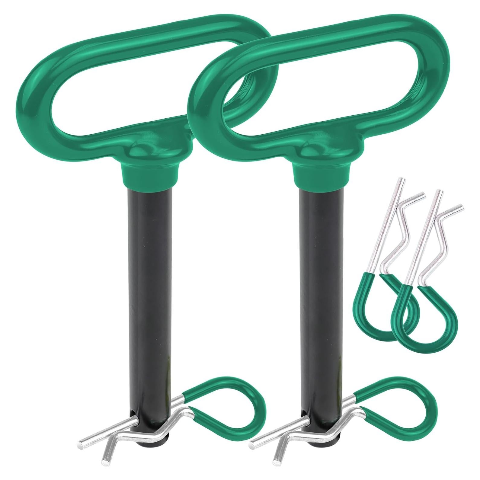 Pasador de Enganche Wellmax 5/8" x 11.4 cm con 4 Clips R Verde