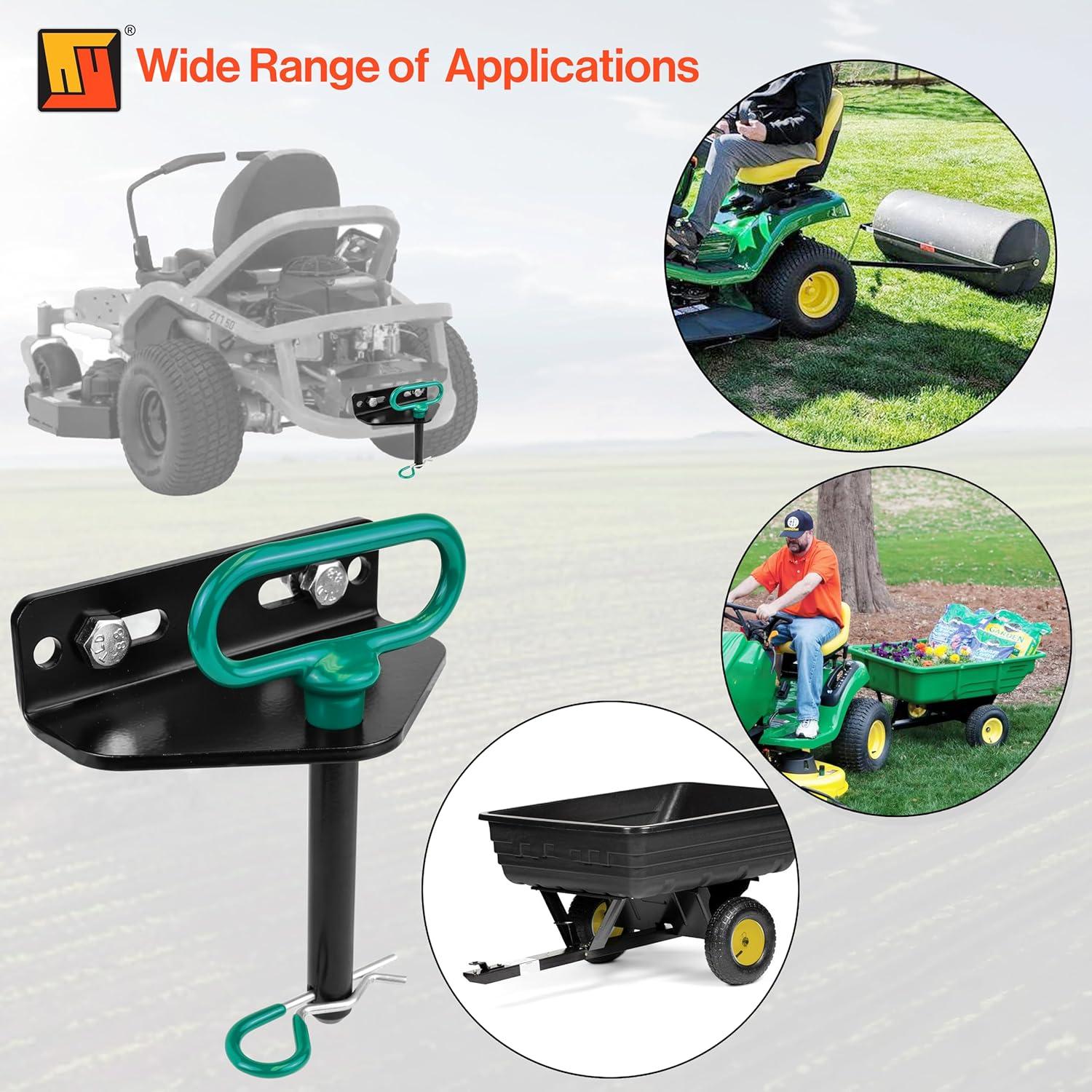 Pasador de Enganche Wellmax 5/8" x 11.4 cm con 4 Clips R Verde