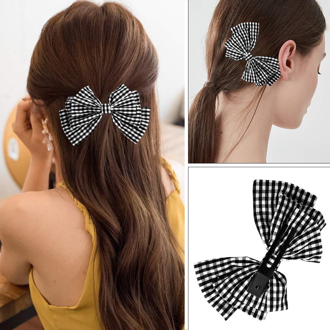 Pinzas de Doble Punta Wobe para Peluquería 50pcs Metal Negro