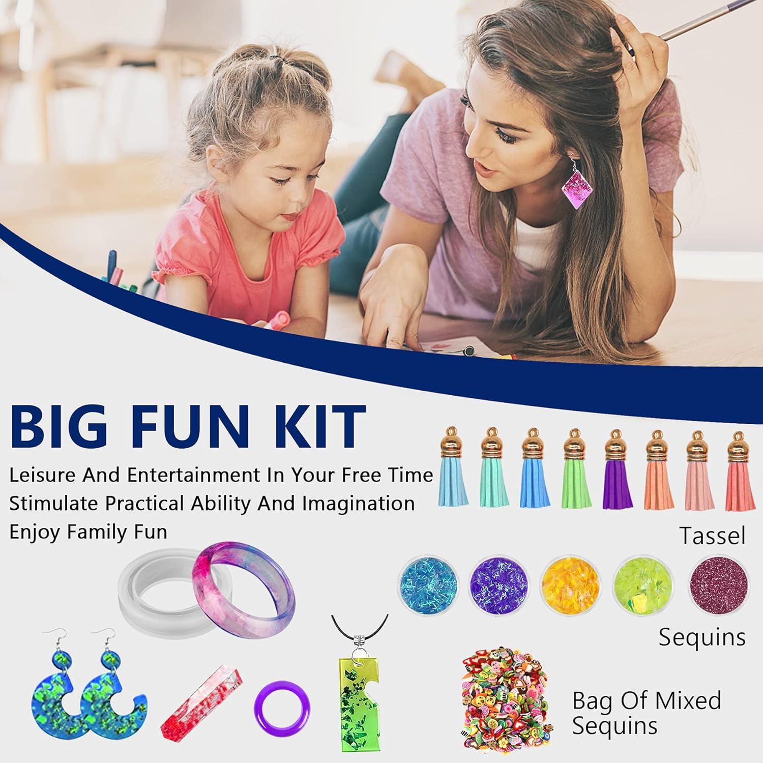 Kit de Resina IGaiety para Joyería - 278 Piezas, Moldes y Accesorios