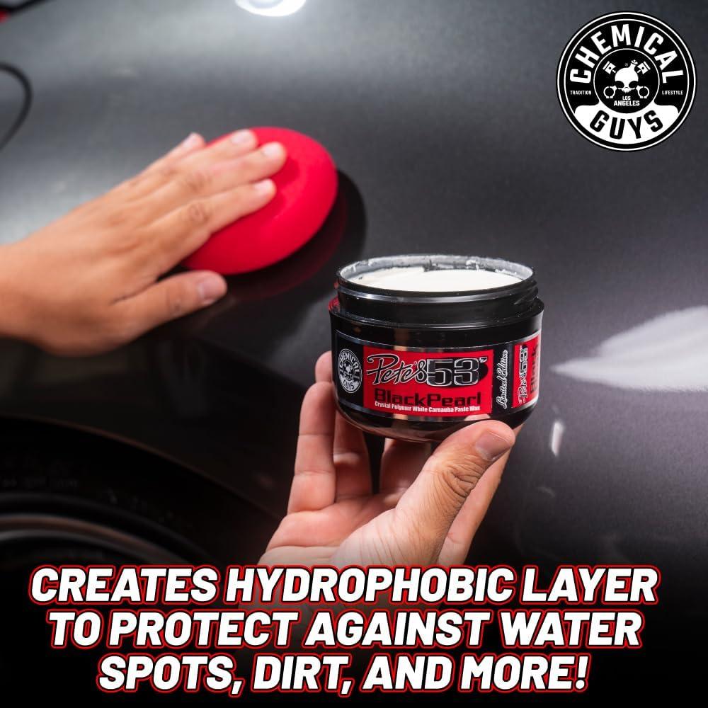 Kit de Mantenimiento de Pintura Negra Chemical Guys HOL_201 - 7 Productos