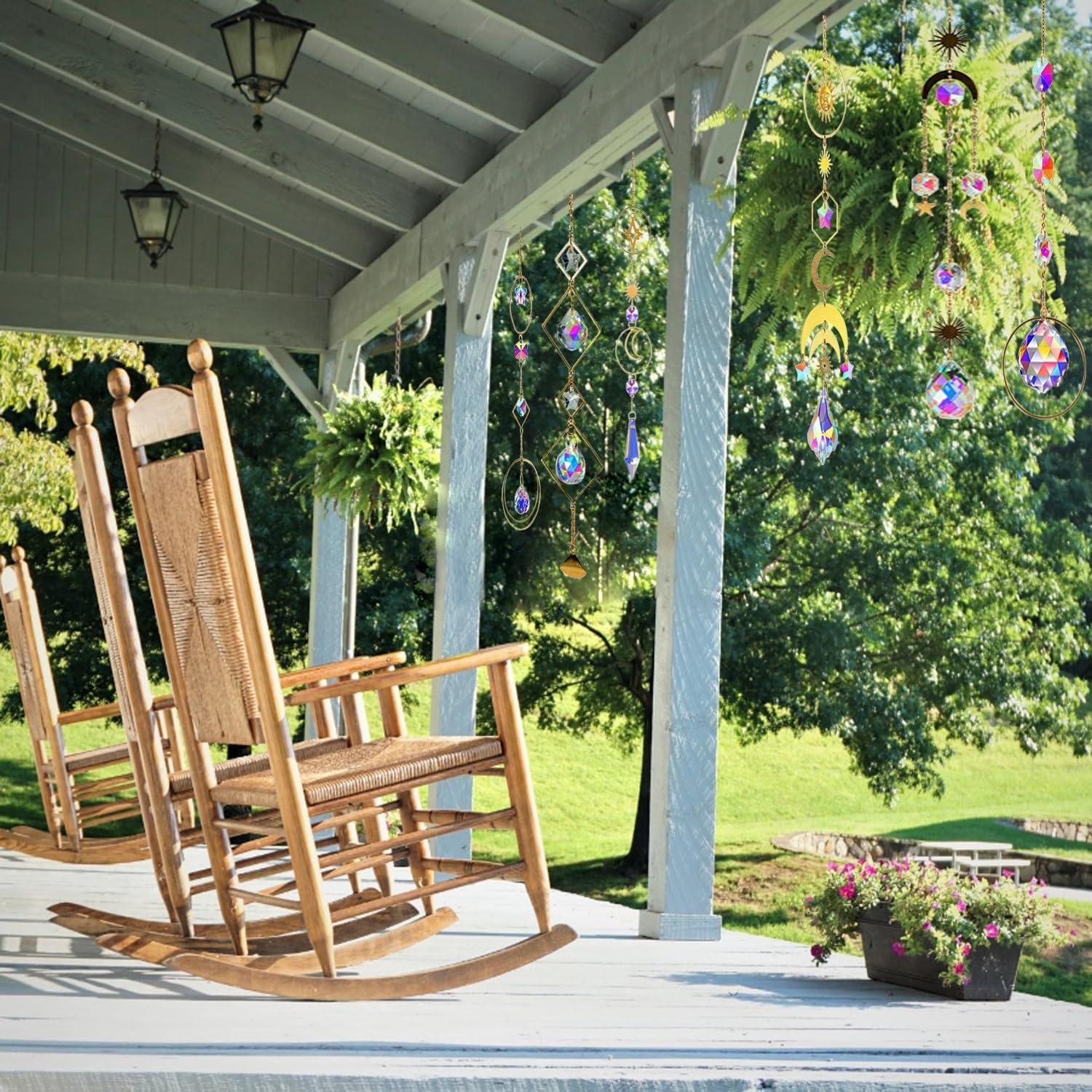 Kit de Manualidades Lyukii 500 Piezas para Atrapasoles de Cristal