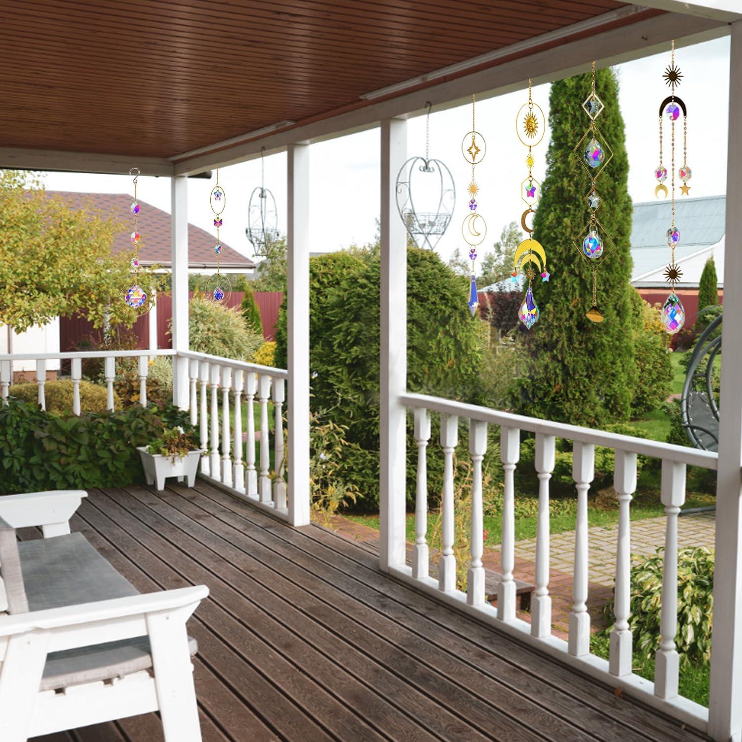 Kit de Manualidades Lyukii 500 Piezas para Atrapasoles de Cristal