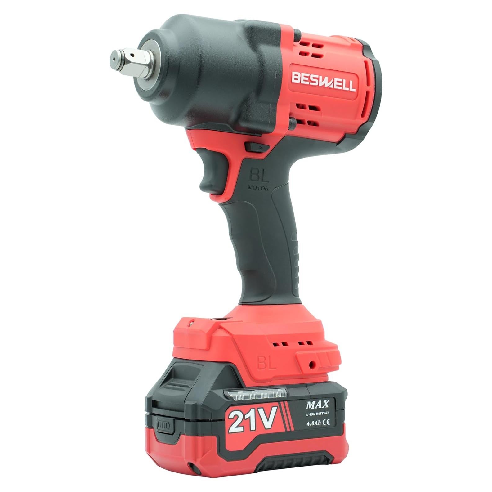 Llave de Impacto Inalámbrica BESWELL CIW-112B 1200 N.m