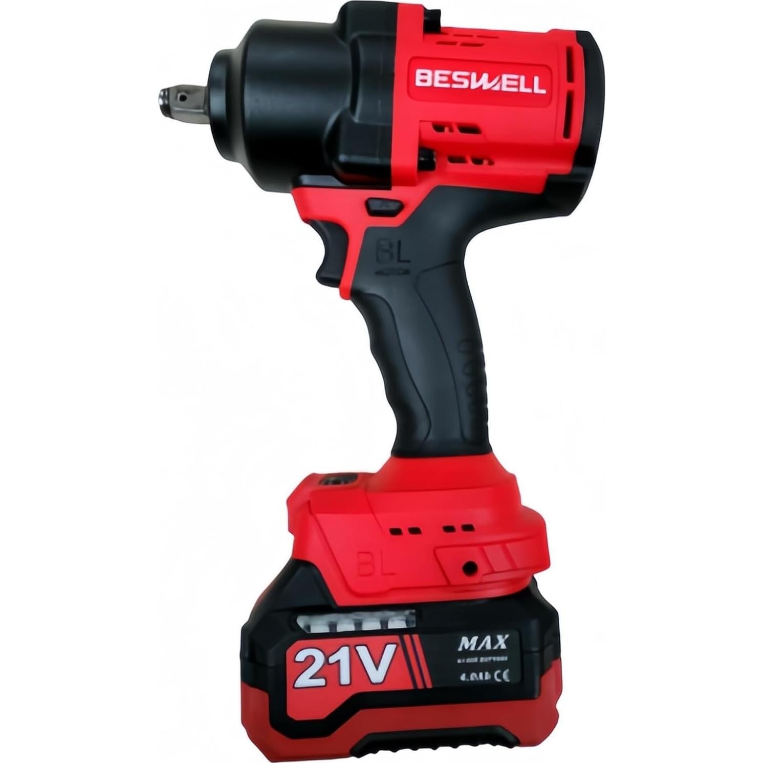 Llave de Impacto Inalámbrica BESWELL CIW-112B 1200 N.m