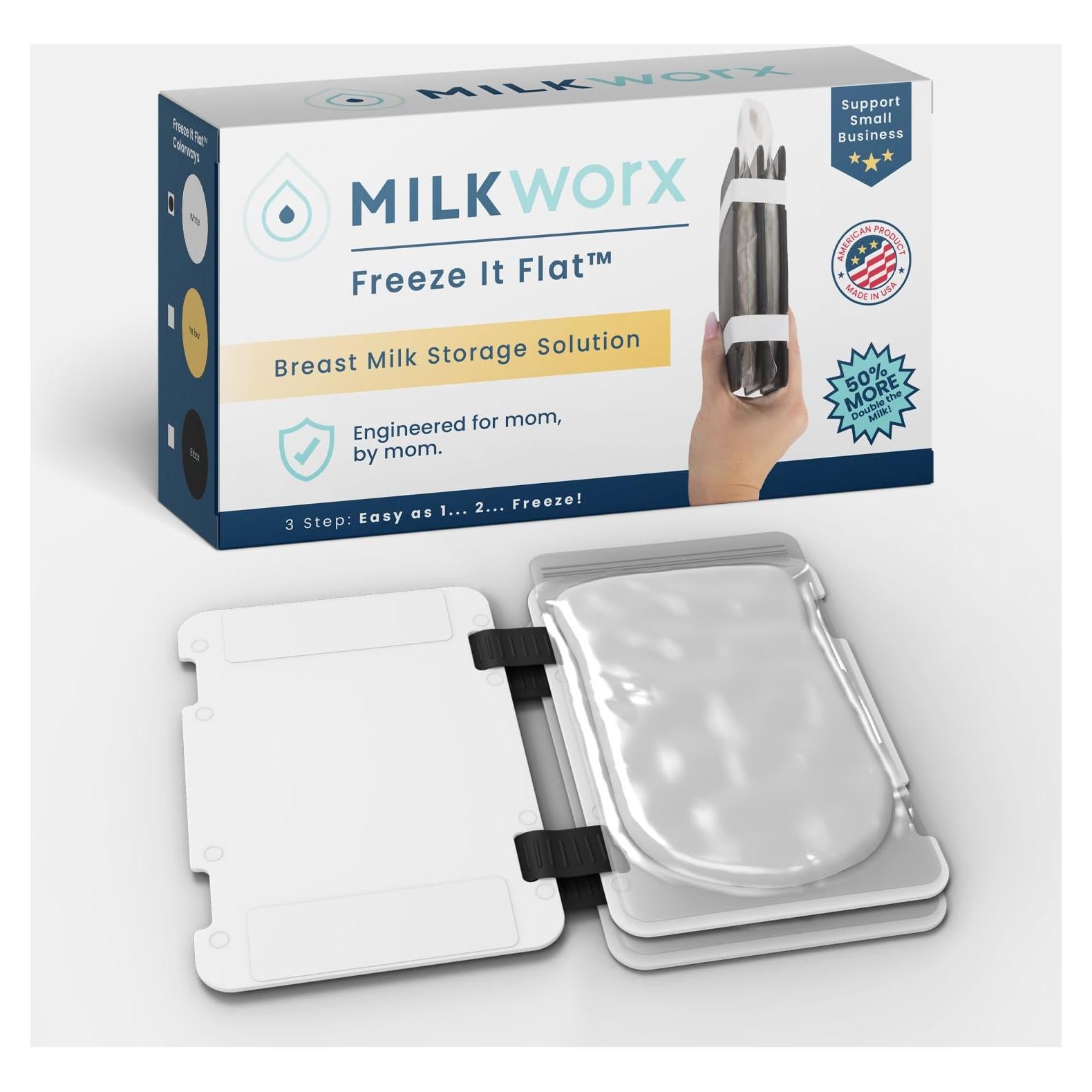 Congelador Plano MilkWorx para Almacenamiento de Leche Materna