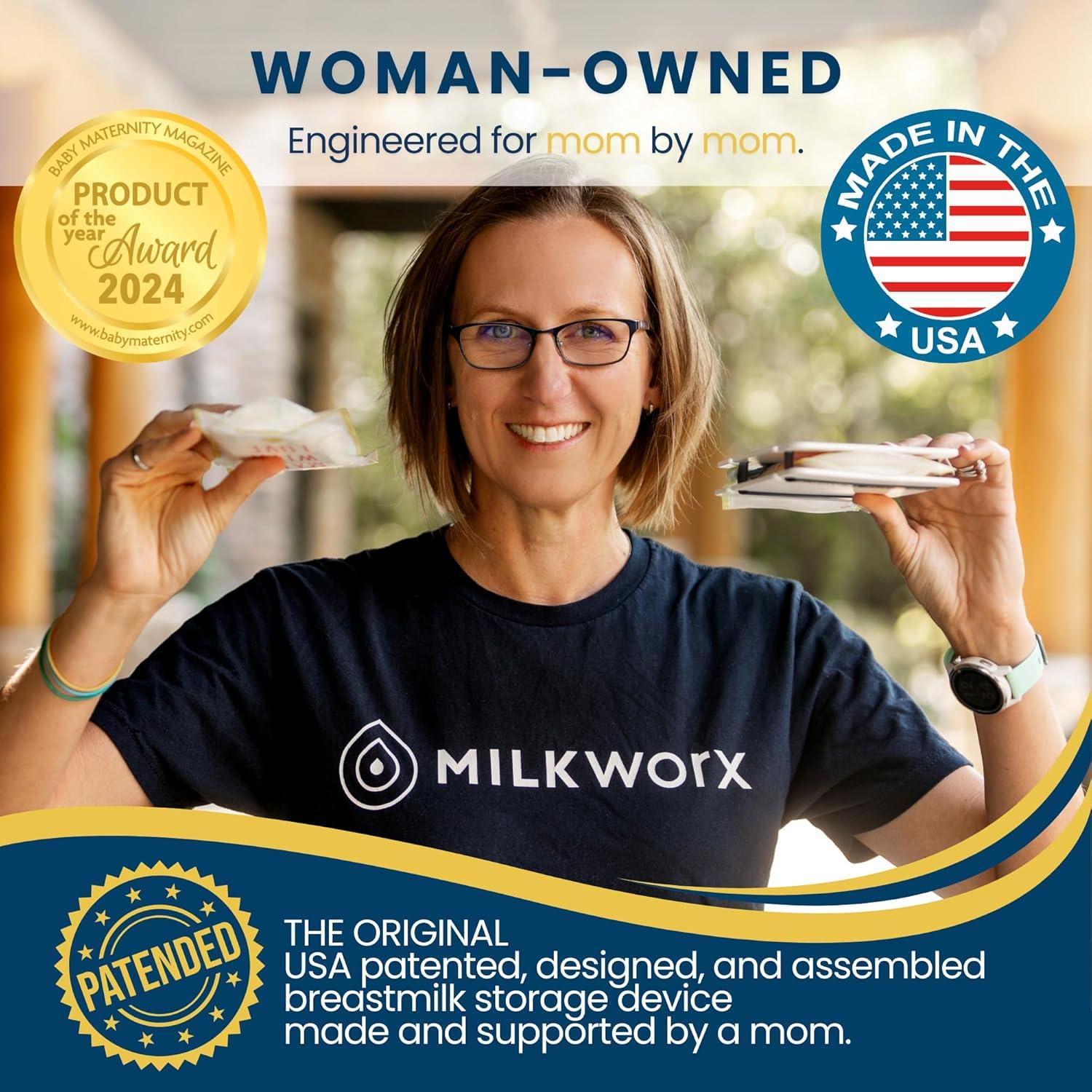 Congelador Plano MilkWorx para Almacenamiento de Leche Materna