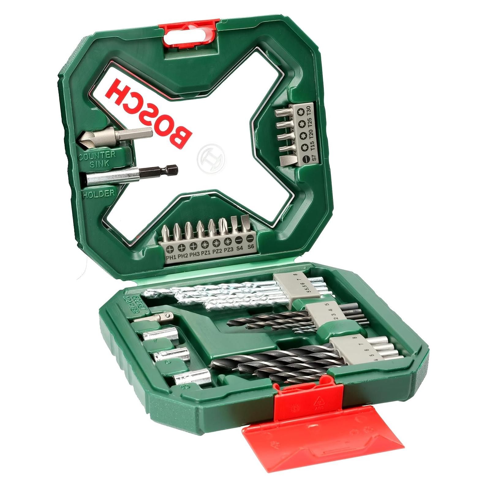Juego de Brocas y Atornillador Bosch X-Line Classic 34 Pcs