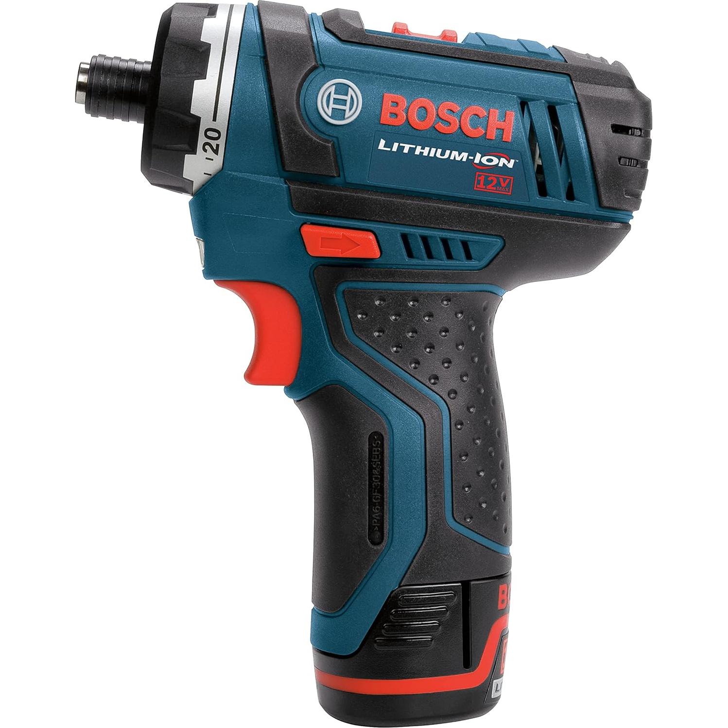 Taladro Atornillador Bosch PS21-2A 12V Litio Ion 2 Velocidades 41 Piezas