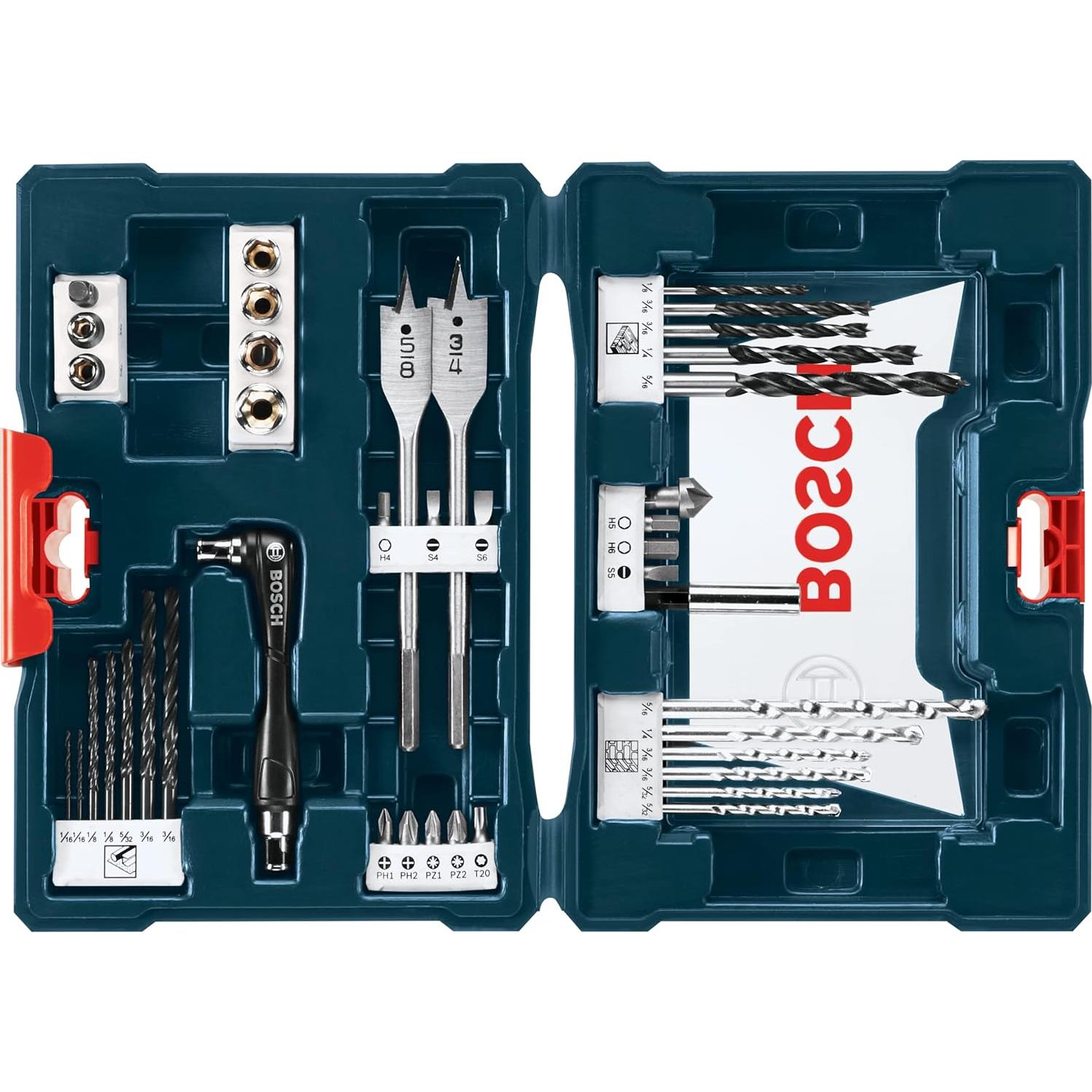 Taladro Atornillador Bosch PS21-2A 12V Litio Ion 2 Velocidades 41 Piezas