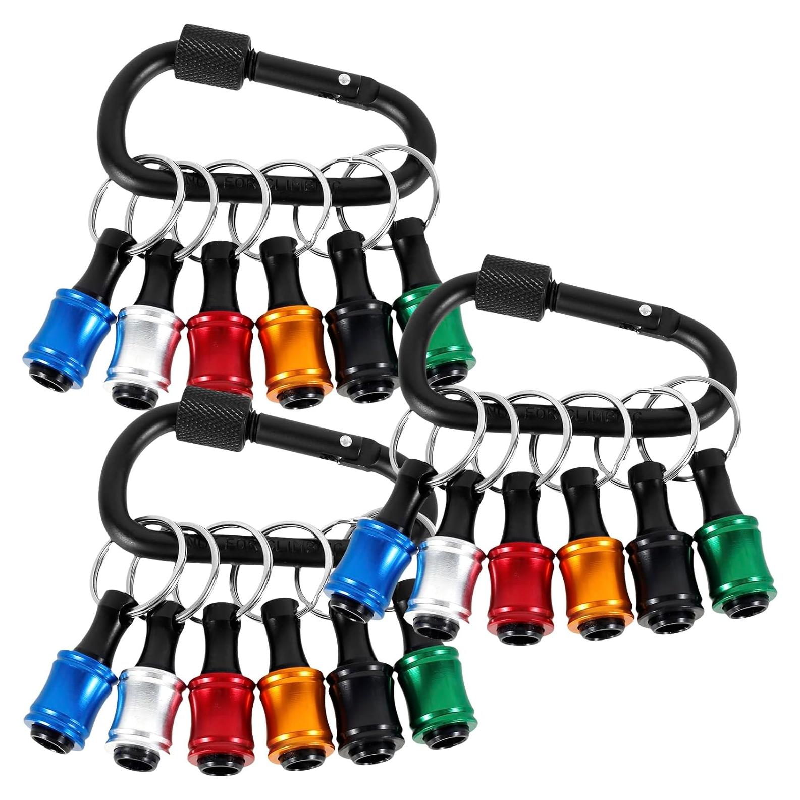 Soporte de Bits de Taladro 1/4" QUHUAMAO con Carabinero