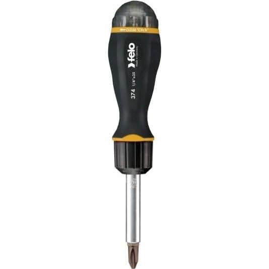 Destornillador Multi Bit Felo 0715752223 con Carraca y 8 Bits