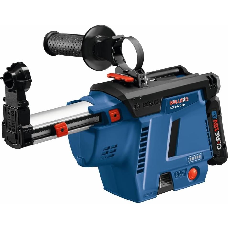 Extractor de Polvo Móvil Bosch GDE18V-26DB15 con Batería 4 Ah