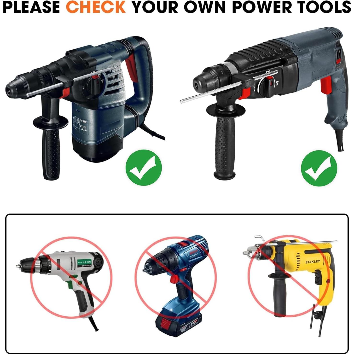 Adaptador Conductor Varilla Tierra Dolenor SDS Plus 7.94 cm