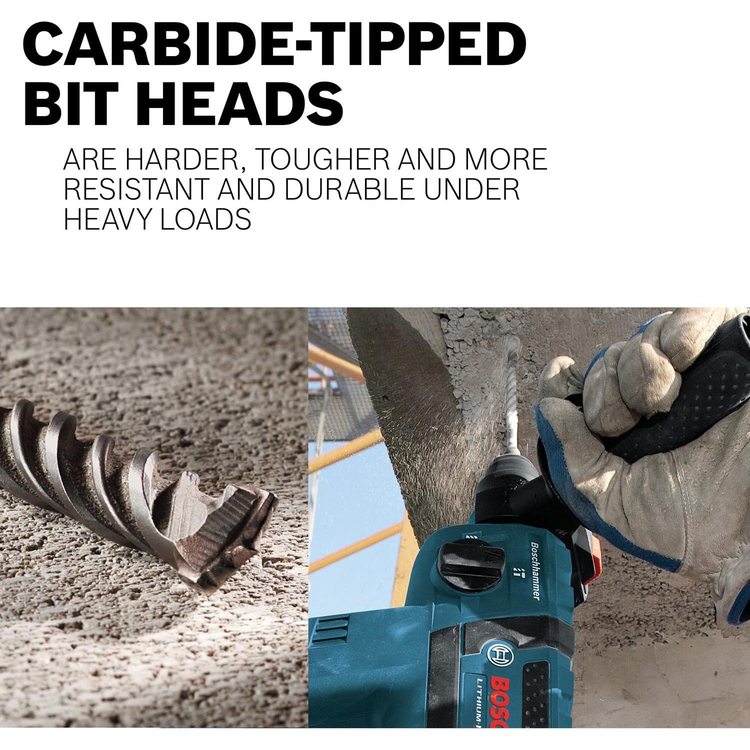 Broca de Martillo Rotativo BOSCH HC2102 16 mm x 20 cm SDS-Plus